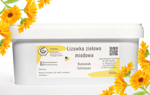 Lizawka Ziołowa na Odporność - Nagietek, Echinacea 3kg Lizawka Ziołowa na Odporność - Nagietek, Echinacea 3kg